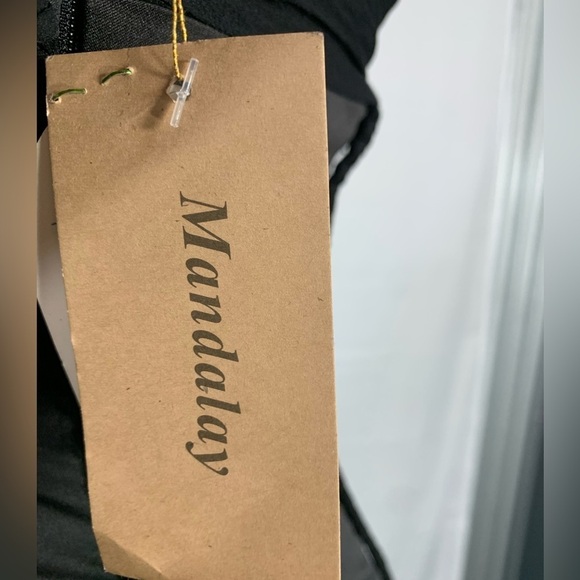 Mandalay Sleeveless Silk Midi Sheath Dress Size 6 - Picture 12 of 12